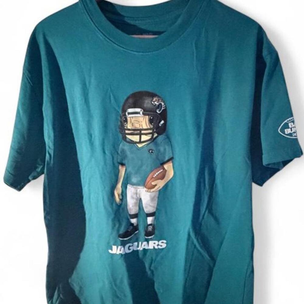 Bad bunny nfl jacksonville jaguars t shirt